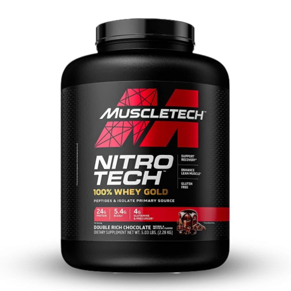 پروتئین نیتروتک وی گلد ماسل تک Nitro-Tech 100٪ Whey Gold